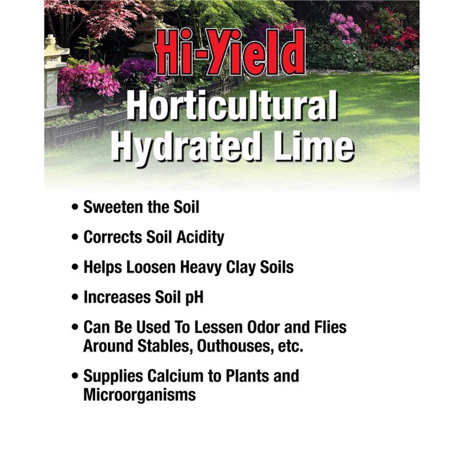  Hi-Yield Hydrated Lime 150 Sq Ft 4 Lb