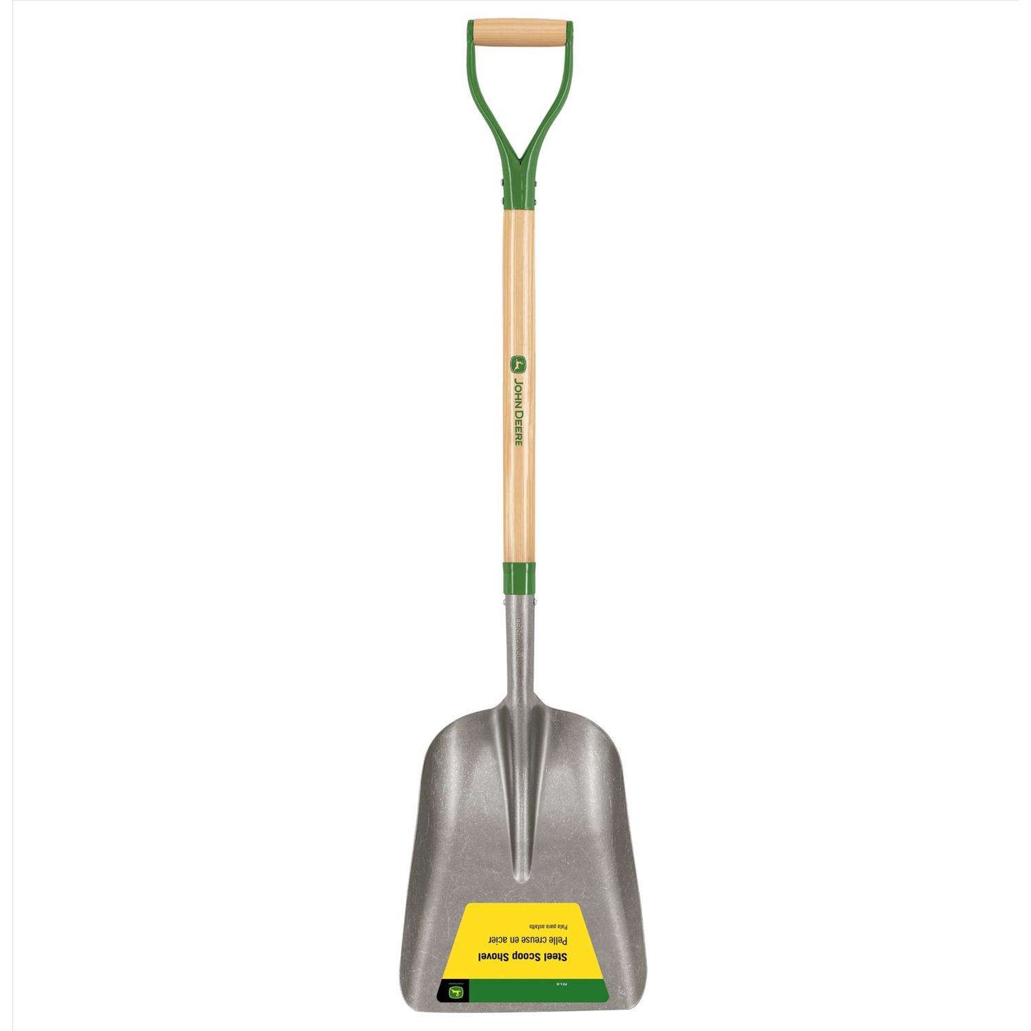 John Deere 47.5 In. Steel Scoop General Purpose Shovel Wood Handle
