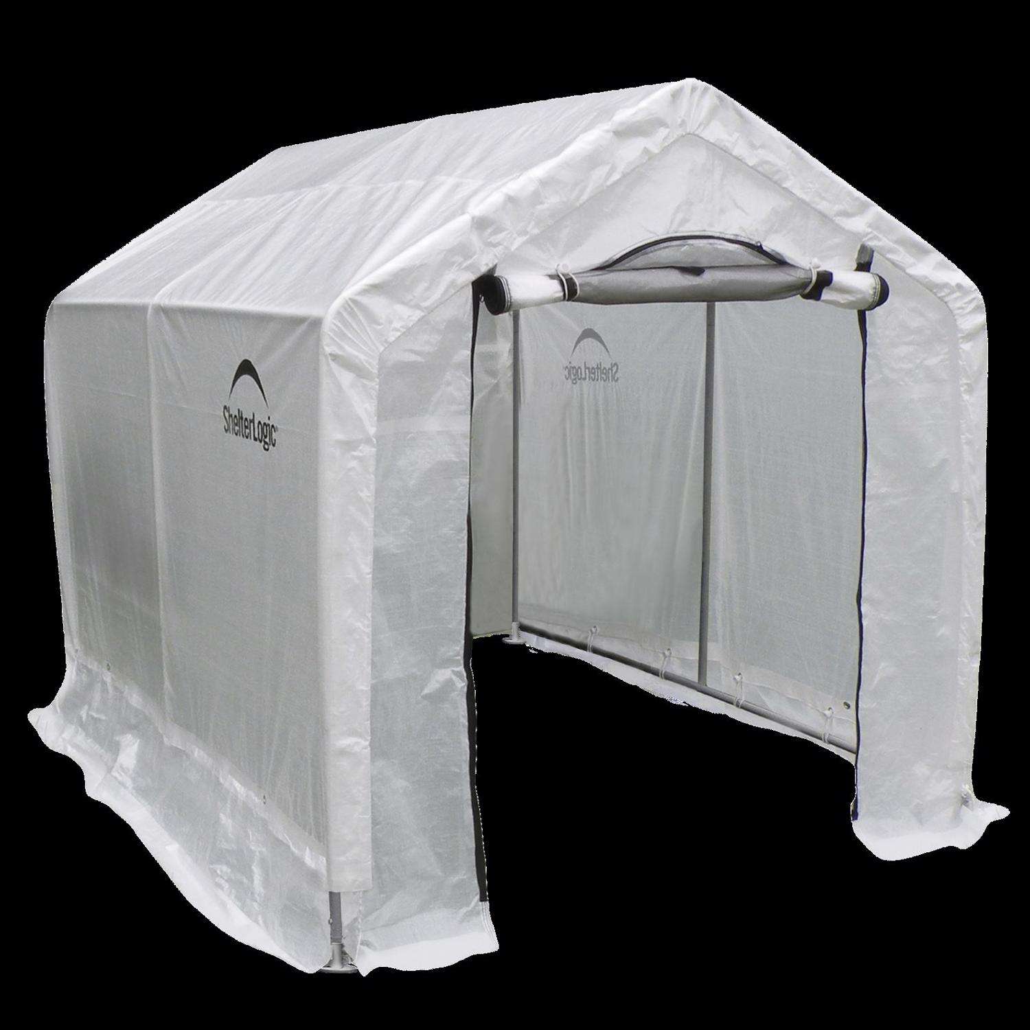  ShelterLogic GrowIt Translucent 72 In. H X 72.68 In. W Peak Style Greenhouse