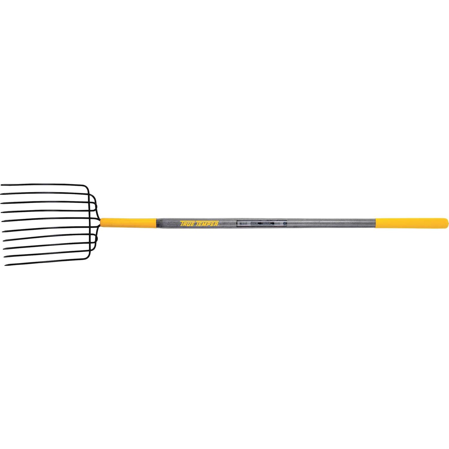  True Temper 10 Tine Steel Bedding Fork 48 In. Wood Handle