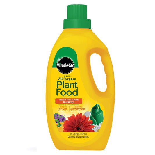  Miracle-Gro Liquid All Purpose Plant Food 1 Qt