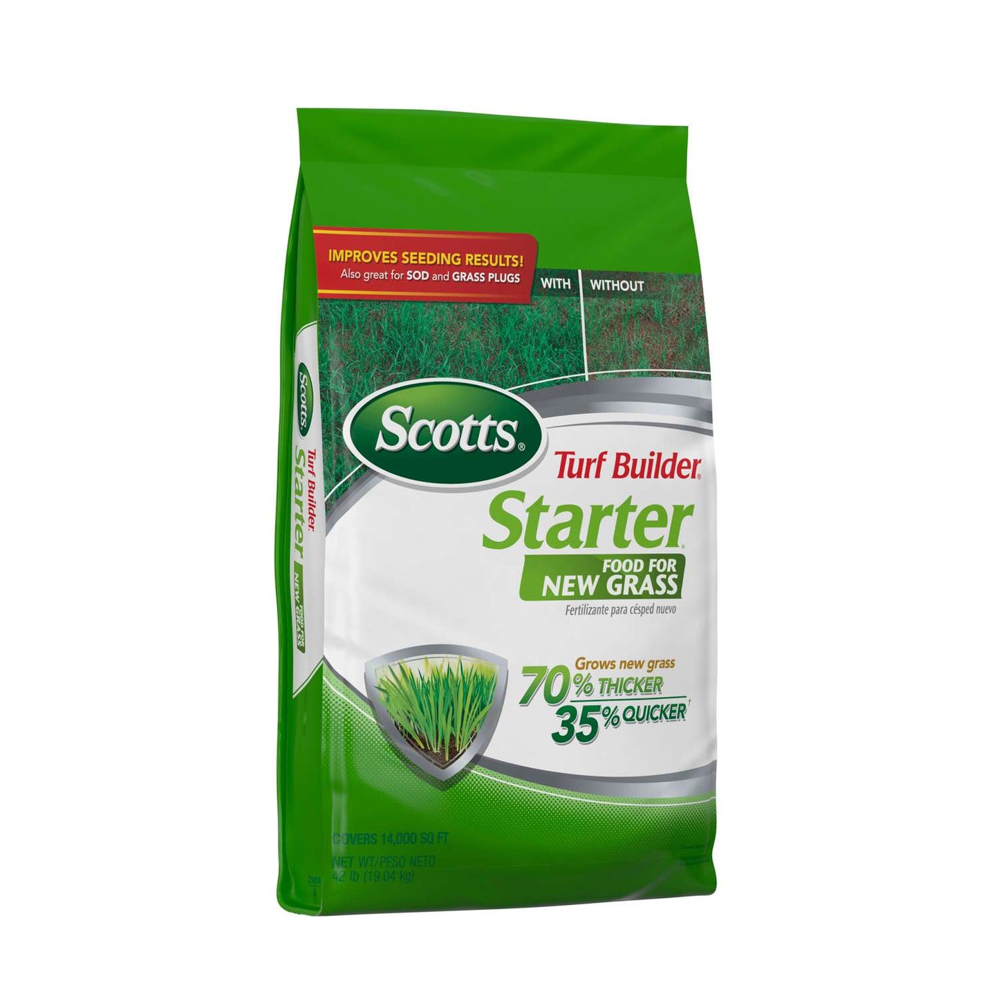  Scotts Turf Builder Lawn Starter Lawn Fertilizer For All Grasses 14000 Sq Ft