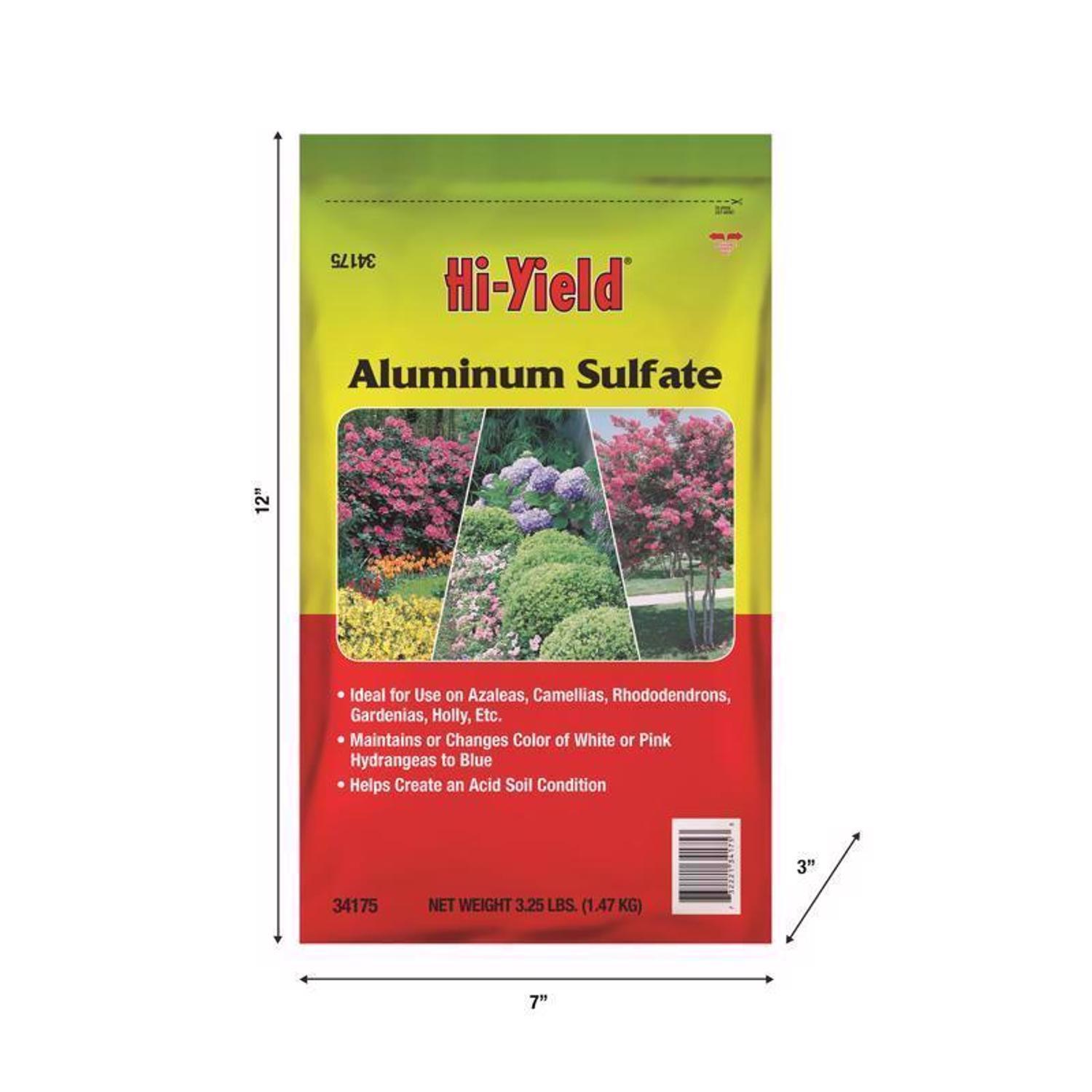  Hi-Yield Aluminum Sulfate 533 Sq Ft 3.25 Lb