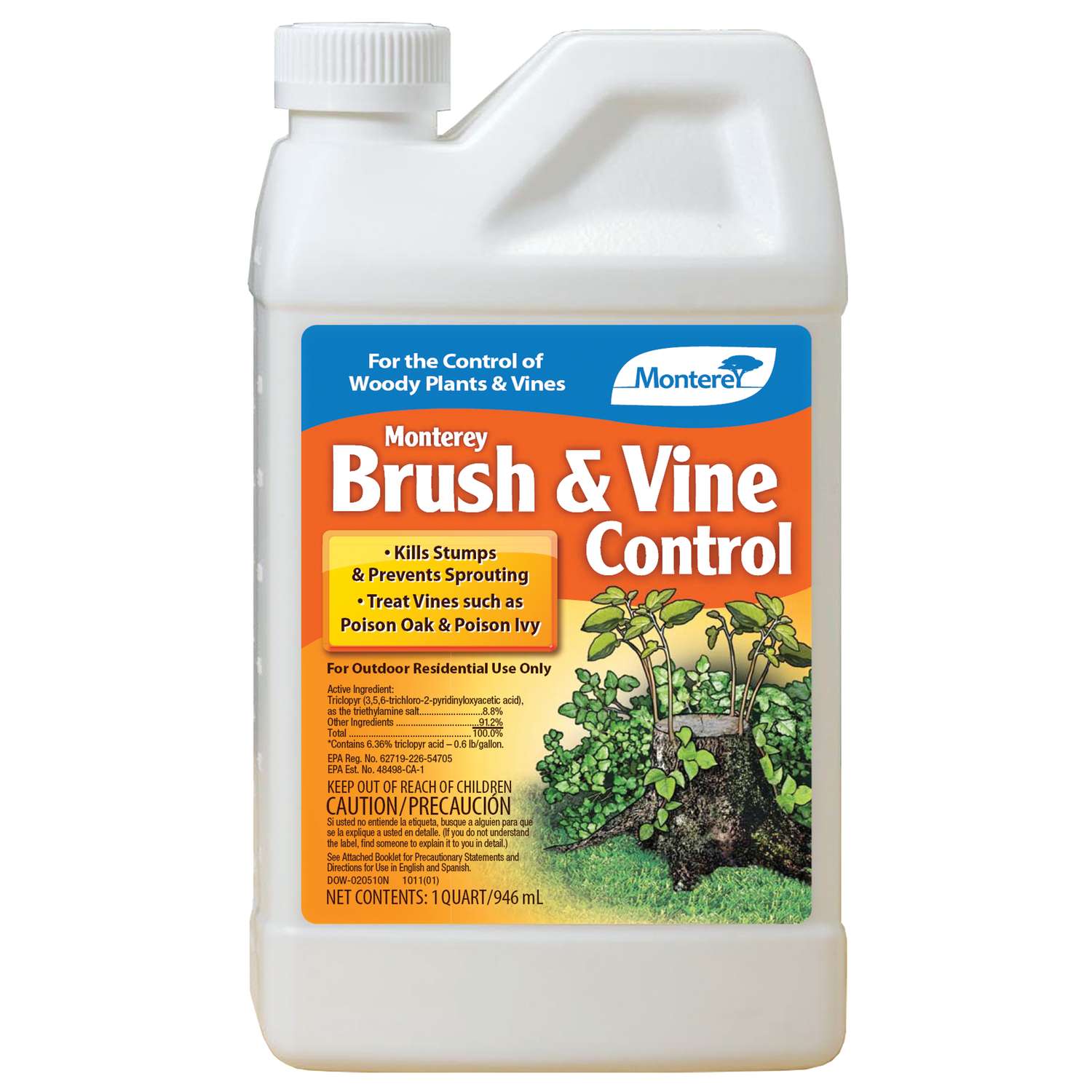  Monterey Brush And Vine Herbicide Concentrate 1 Qt