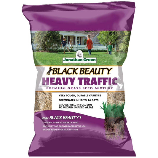  Jonathan Green Black Beauty Heavy Traffic Mixed Sun Or Shade Grass Seed 25 Lb