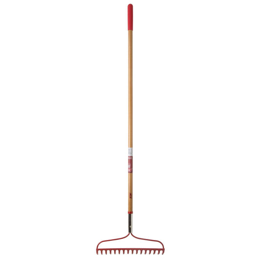  Ace 60 In. 16 Tine Steel Bow Rake Wood Handle