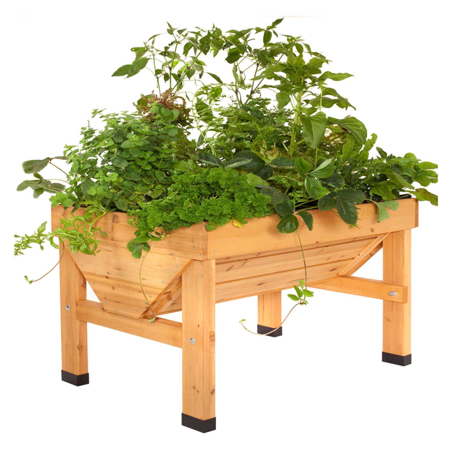  VegTrug VegTrug Classic 31.5 In. H X 40.7 In. W X 30 In. D Wood VegTrug Classic Planter Natural