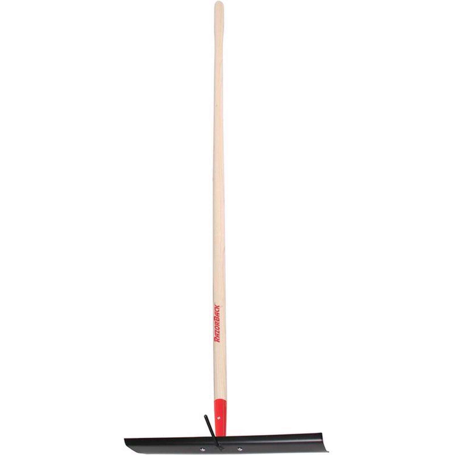  Razor-Back 60.5 In. Steel Scooper And Rake Set Wood Handle