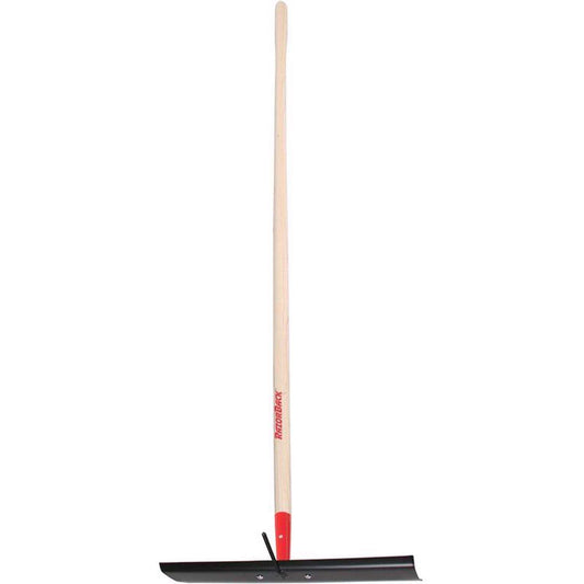  Razor-Back 60.5 In. Steel Scooper And Rake Set Wood Handle