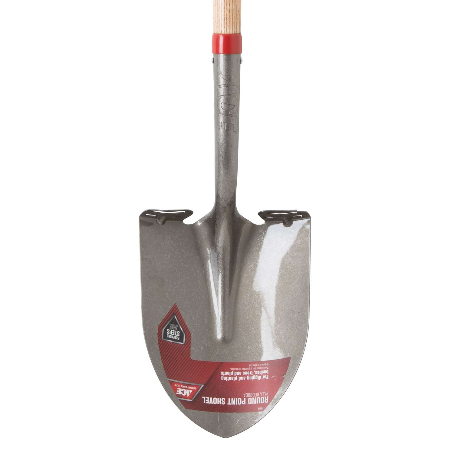  Ace 41.5 In. Steel Round Digging Shovel Wood Handle
