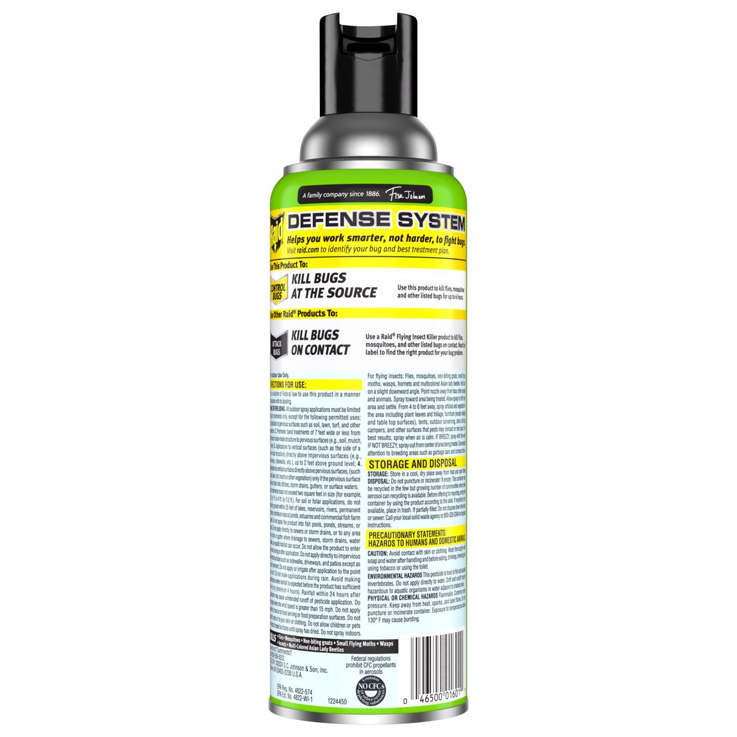  Raid Yard Guard Insect Killer Aerosol 16 Oz