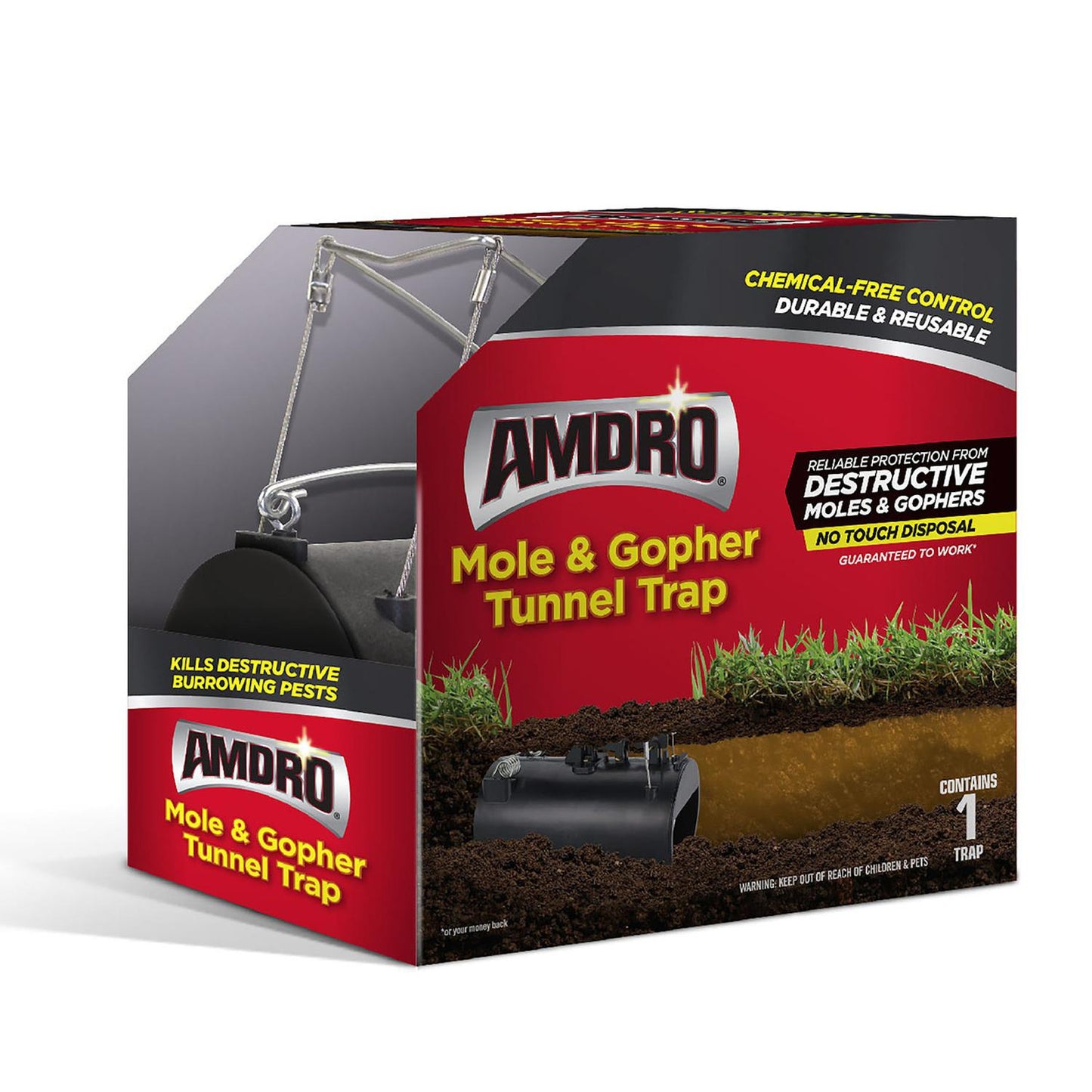  Amdro Medium Trap For Moles And Gophers 1 Pk
