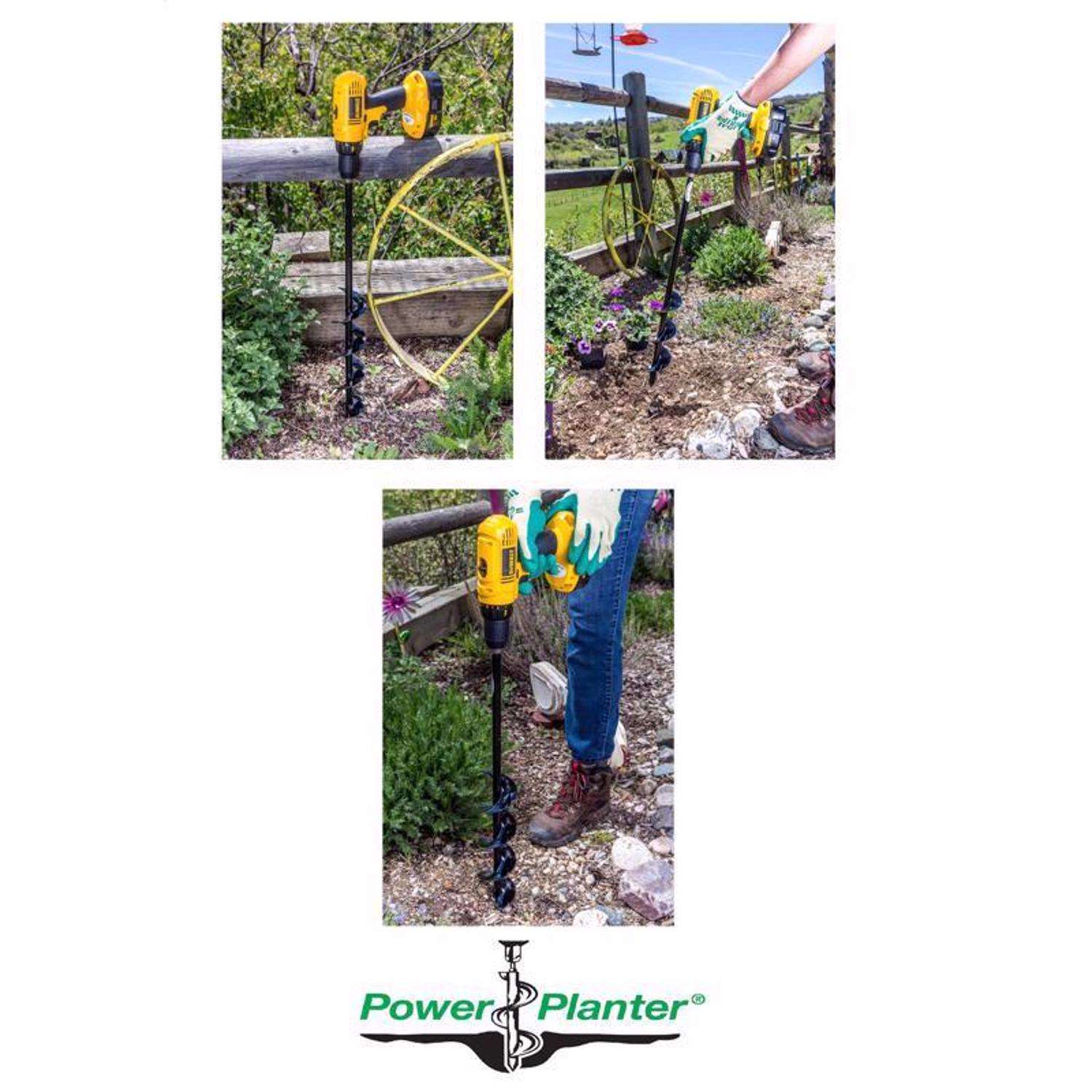  Power Planter 24 In. Steel Bulb Auger Drill Bit