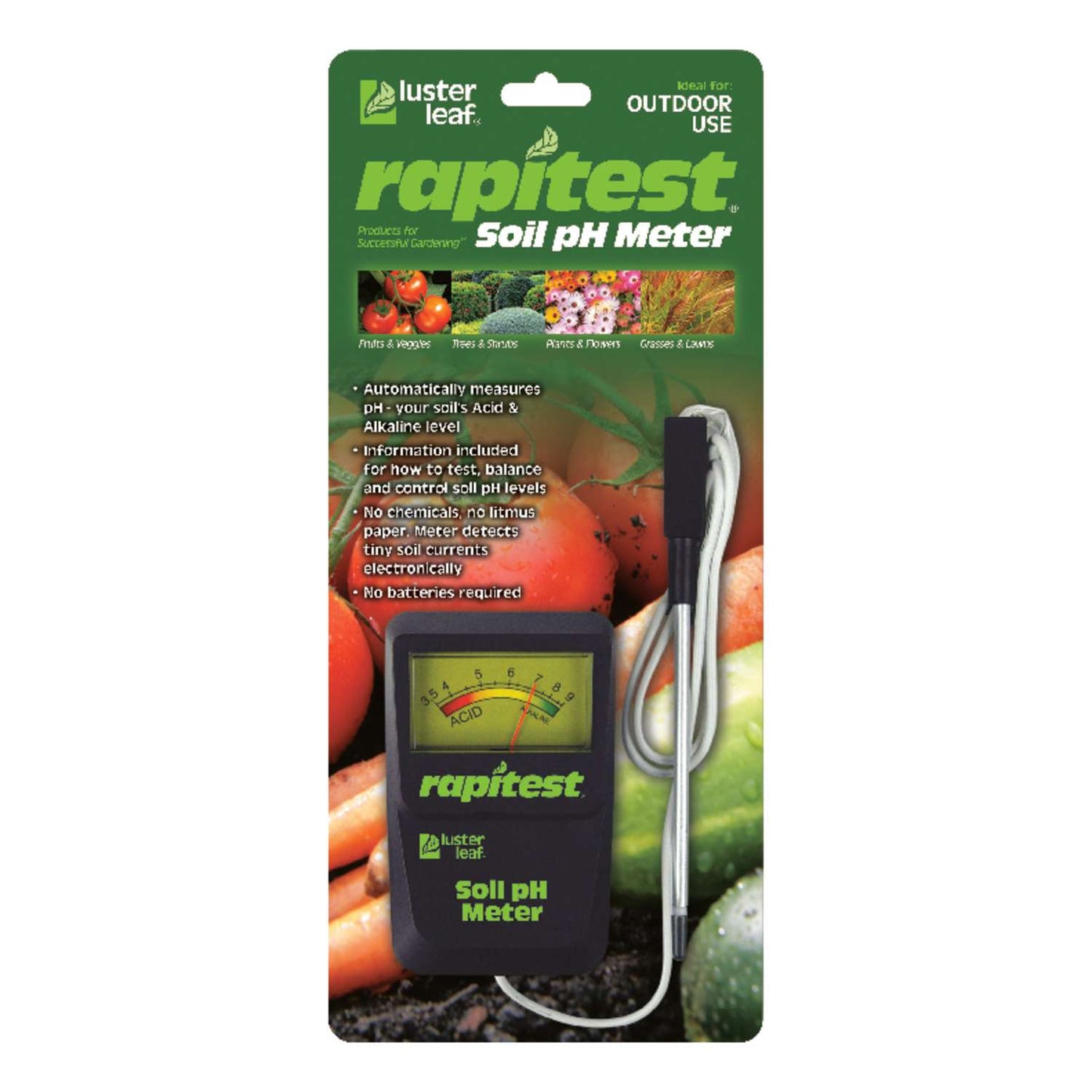  Luster Leaf Analog PH Meter 1 Pk