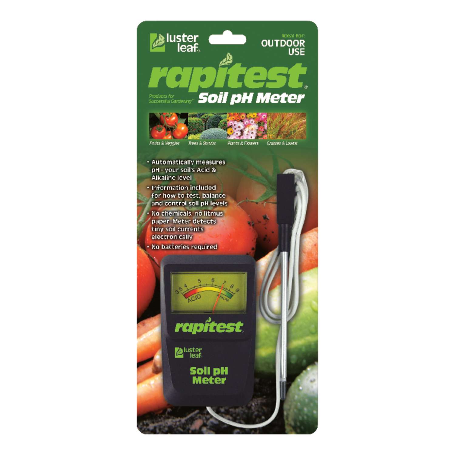  Luster Leaf Analog PH Meter 1 Pk