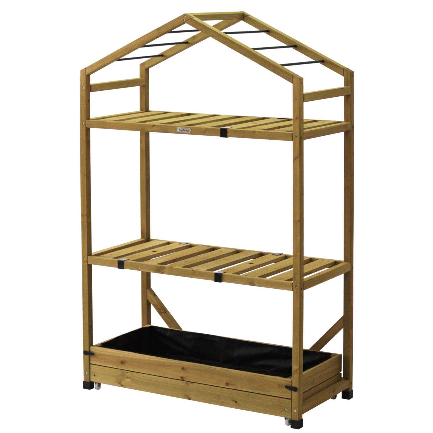  VegTrug Tomato Greenhouse Natural 65.7 In. H X 43.7 In. W Greenhouse