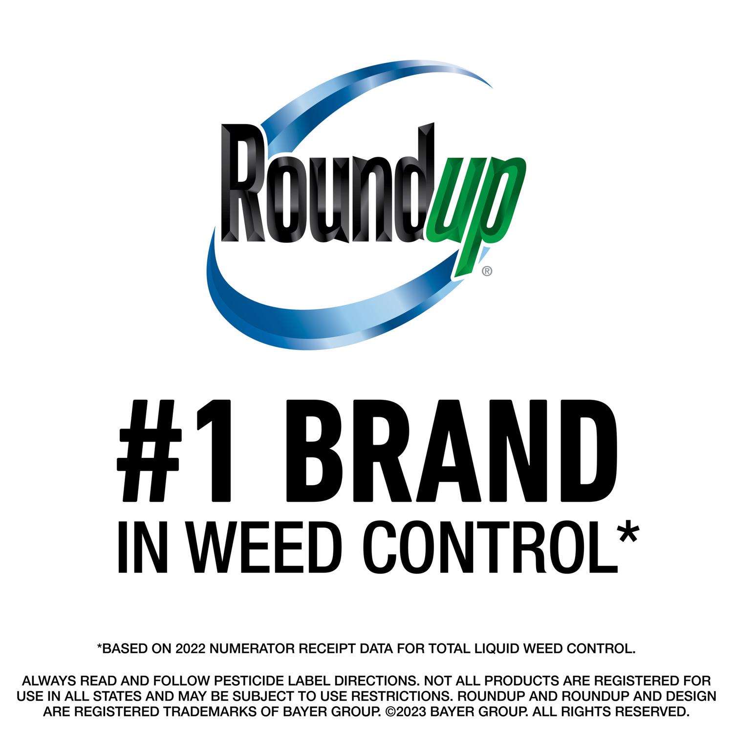  Roundup Weed Killer RTU Liquid 1 Gal