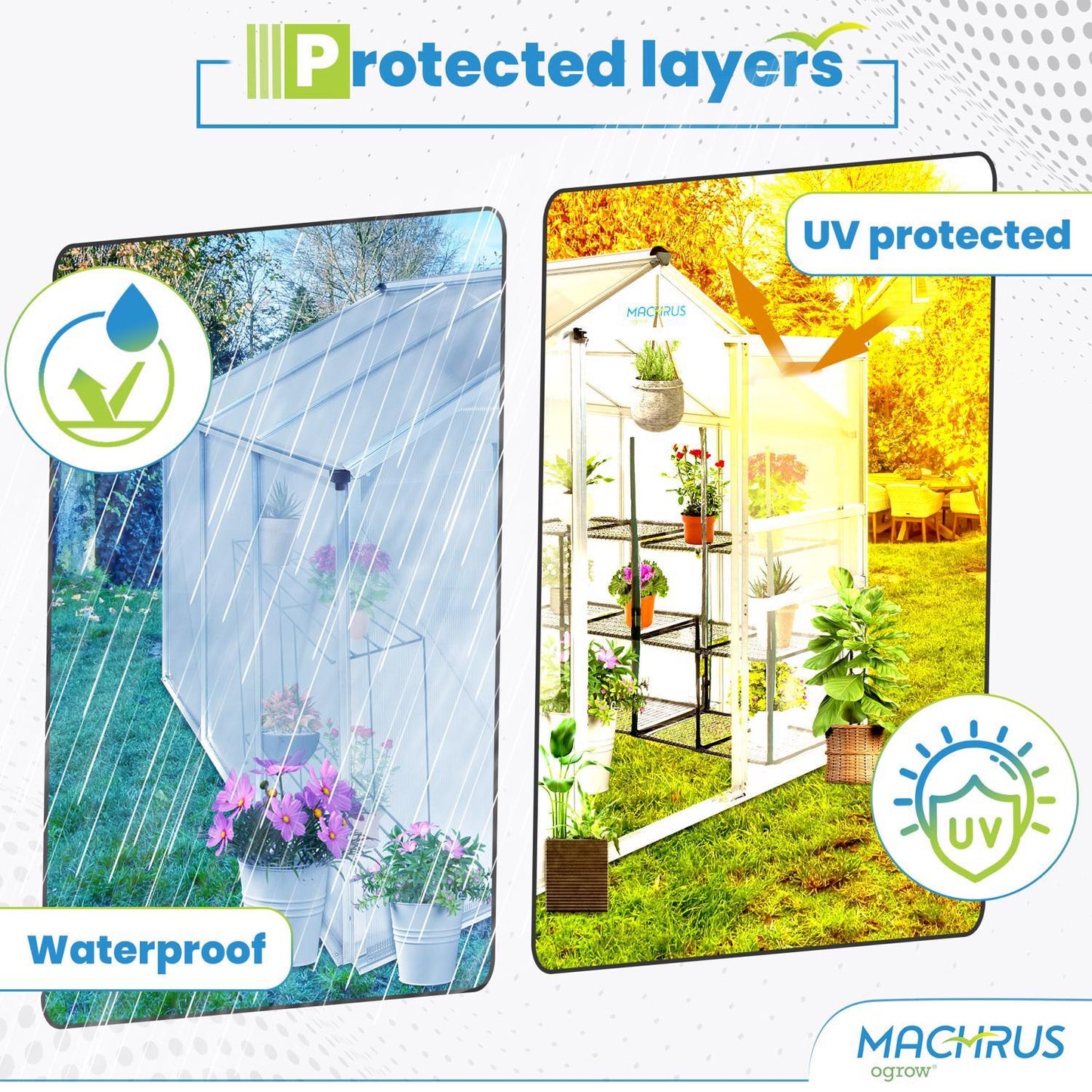  OGrow Clear 51.97 In. W X 74.8 In. D X 79.13 In. H Greenhouse