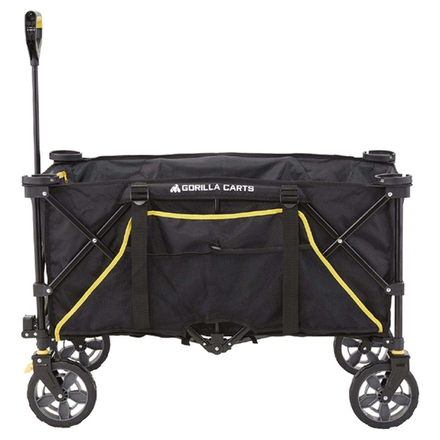 Gorilla Carts Polyester Fabric Folding Utility Wagon 150 Lb. Cap.