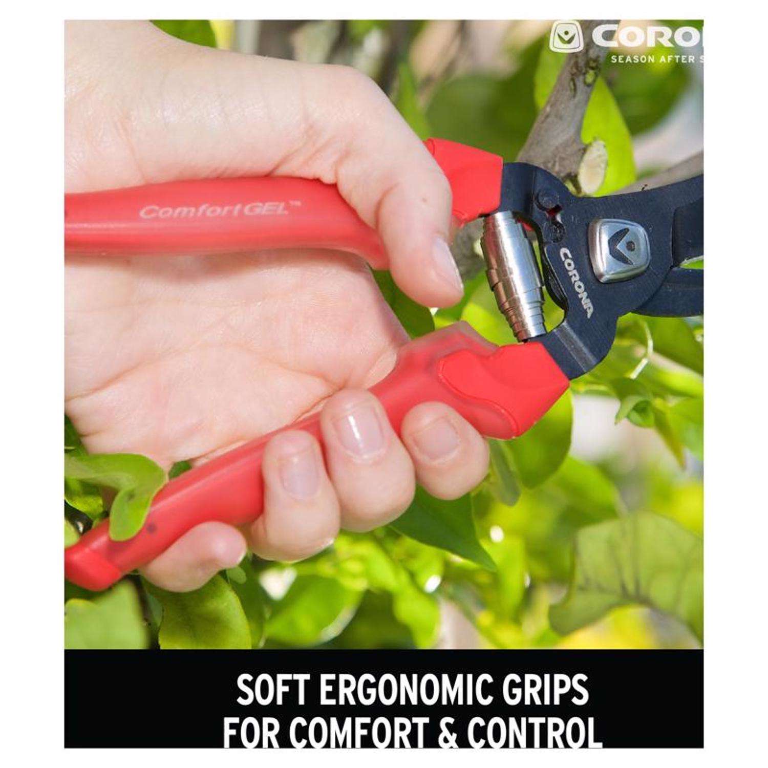  Corona ComfortGEL 4-1/2 In. Stainless Steel Bypass Pruners