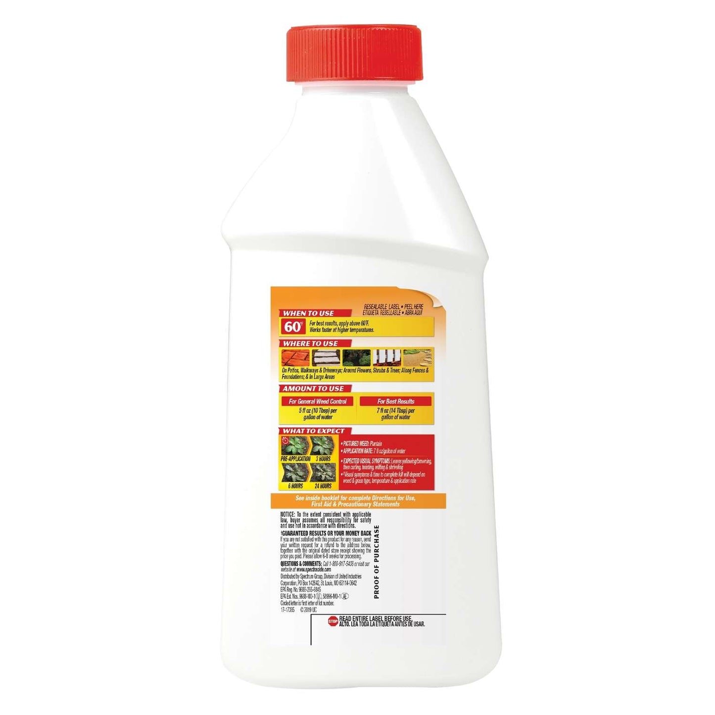  Spectracide Weed And Grass Killer Concentrate 16 Oz