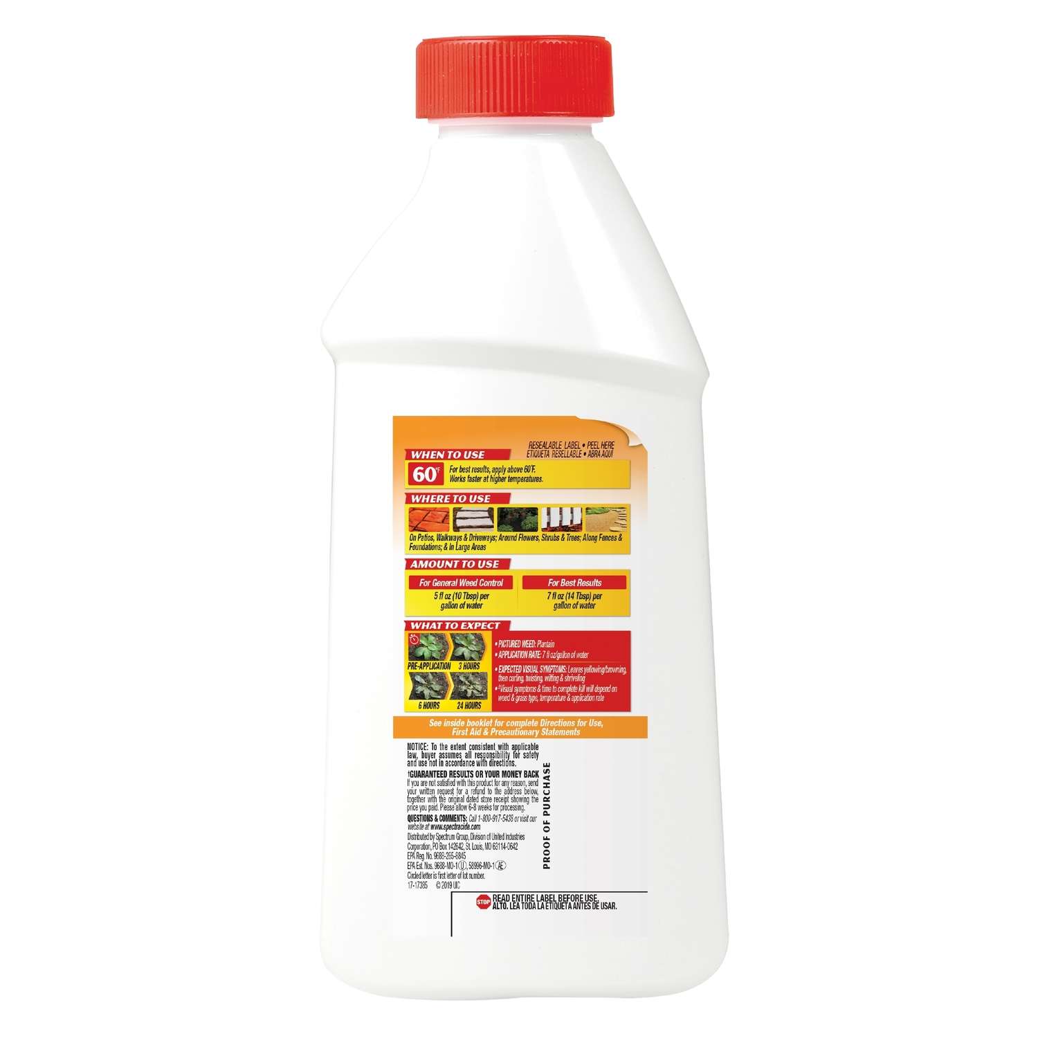  Spectracide Weed And Grass Killer Concentrate 16 Oz