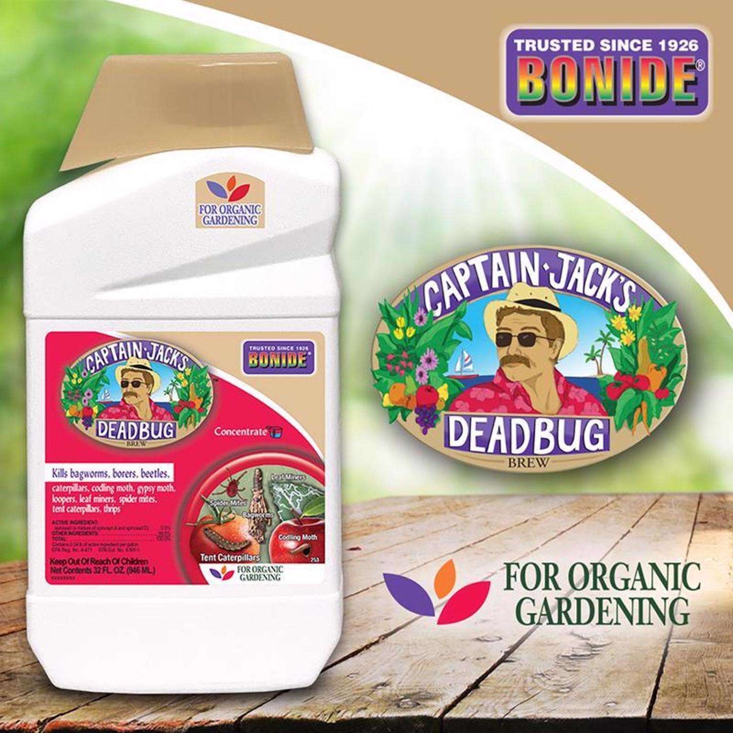  Bonide Captain Jacks Insect Killer Liquid Concentrate 32 Oz