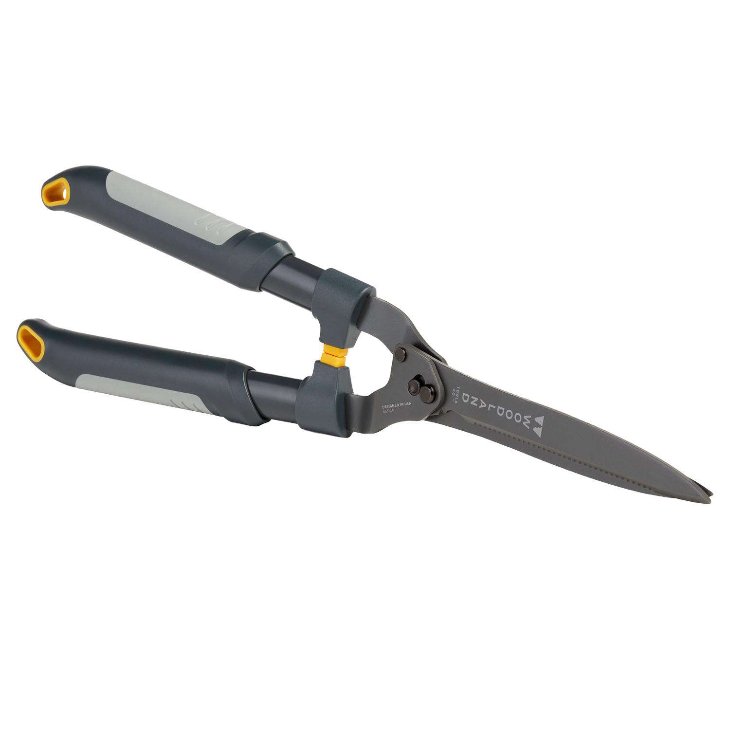  WOODLAND TOOLS LeverAction 12 In. High Carbon Steel Serrated Hedge Shears
