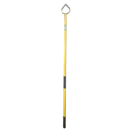  Skidger 60 In. Stainless Steel Weeder Fiberglass Handle