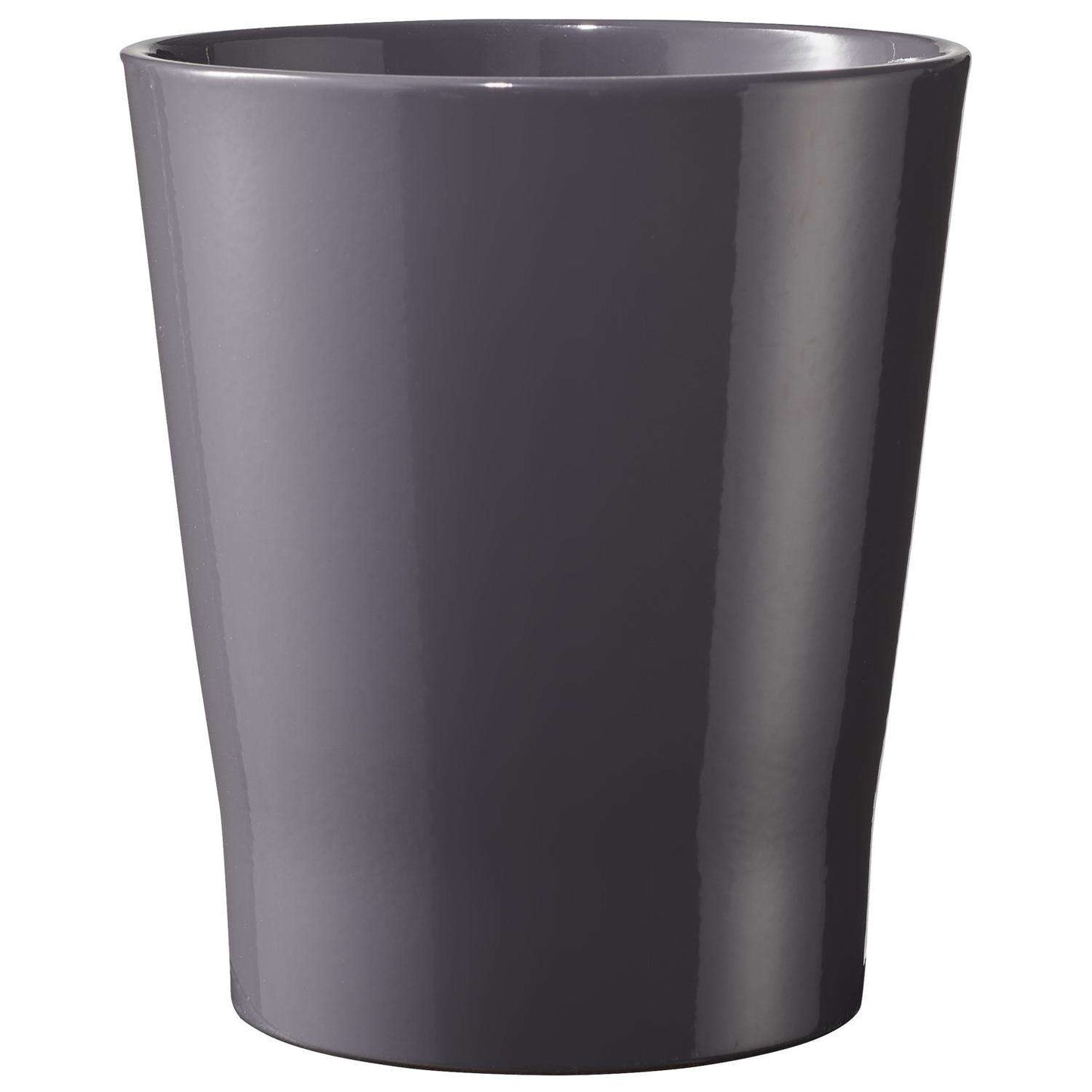  SK Pottery 5.9 In. H X 5.5 In. D Clay Merina Orchid Pot Gray