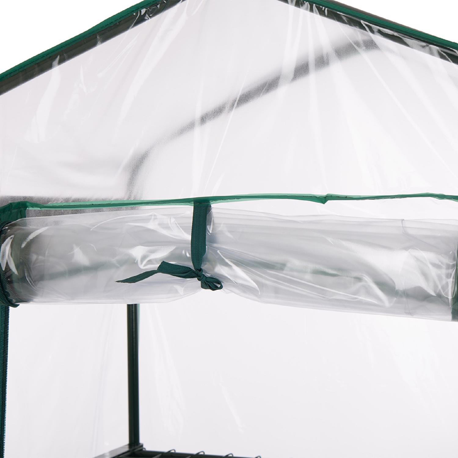  Glitzhome Clear 29.25 In. W X 27.25 In. D X 61 In. H Pop-Up Greenhouse