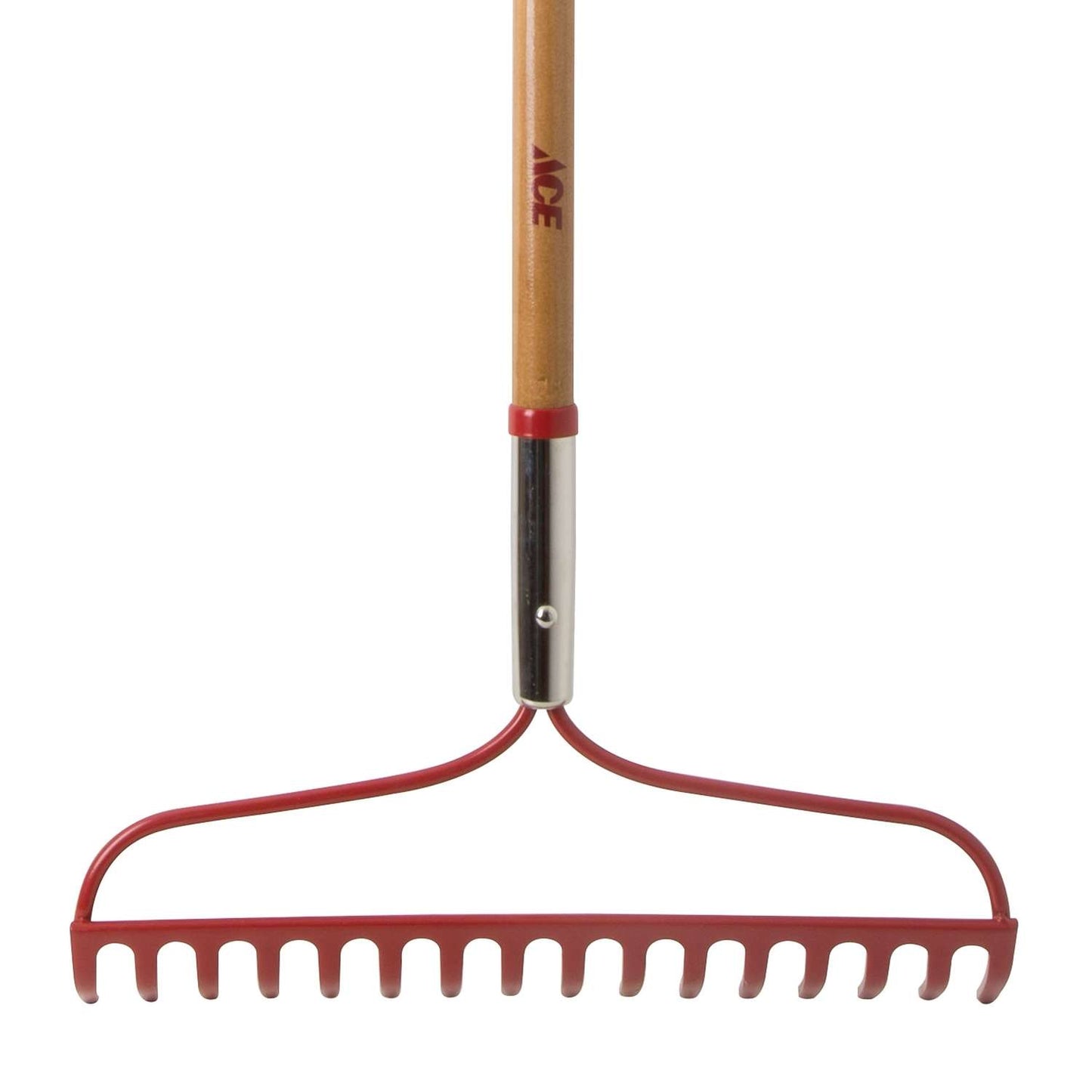  Ace 60 In. 16 Tine Steel Bow Rake Wood Handle