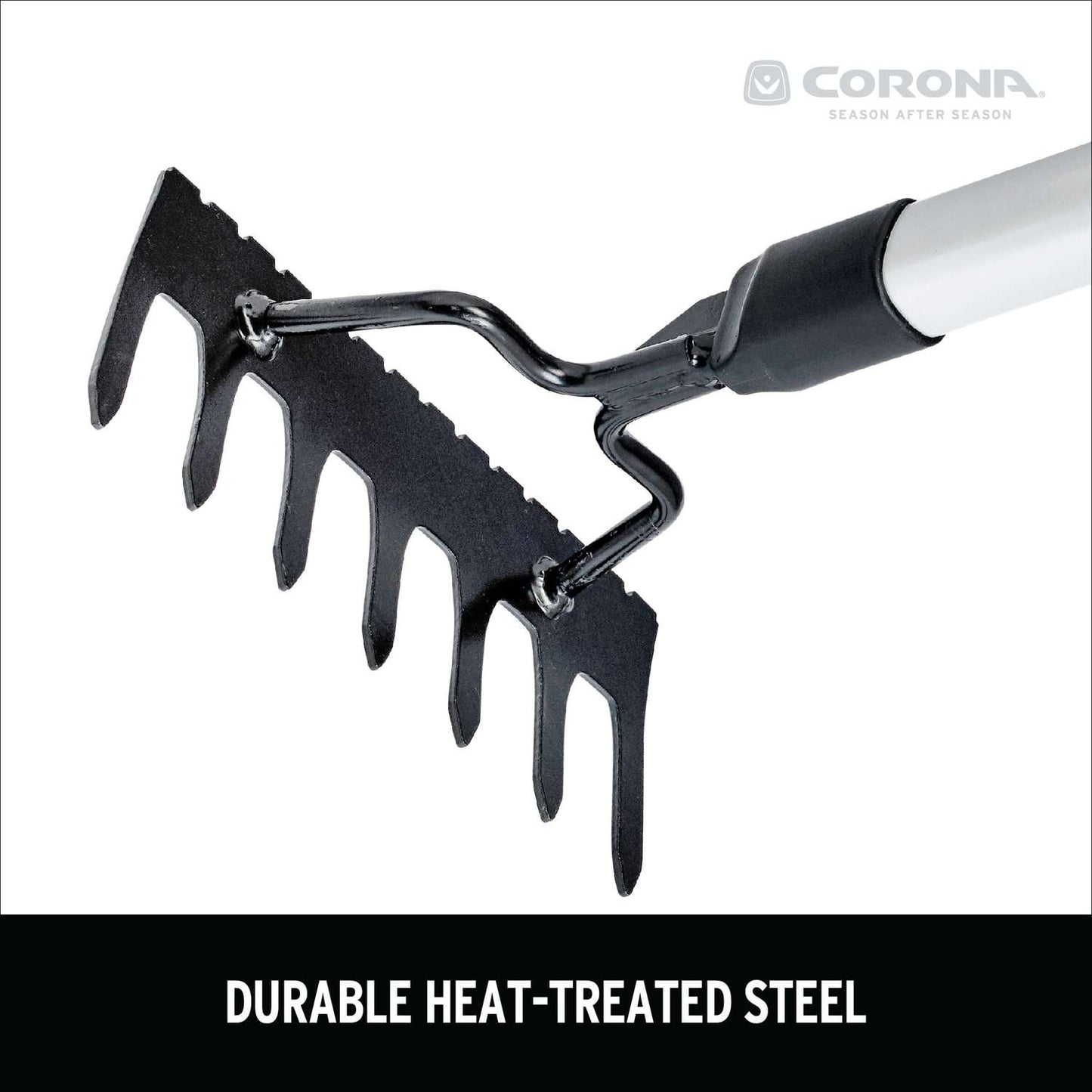  Corona ComfortGel 36 In. 7 Tine Steel Bow Rake Steel Handle