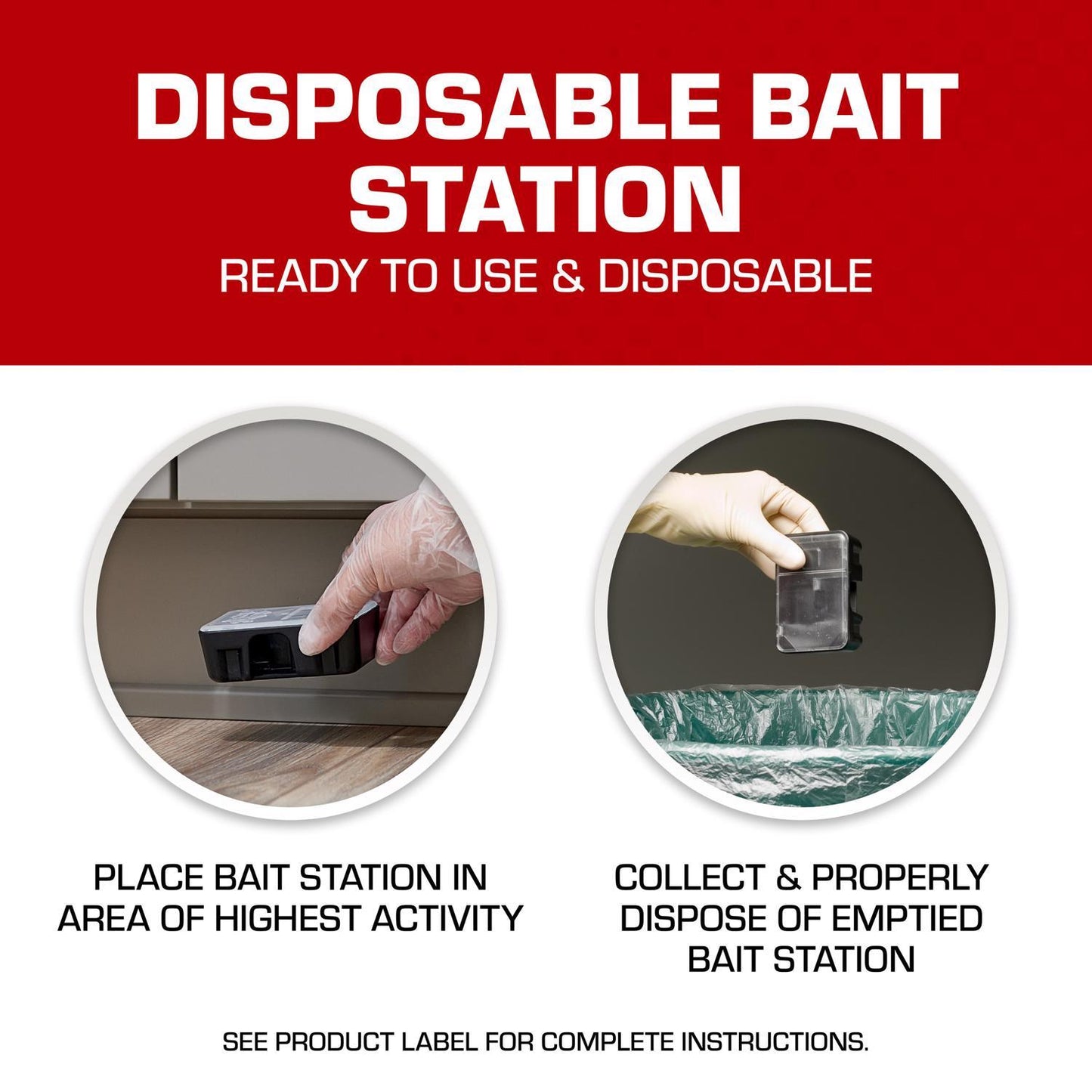  Tomcat Bait Station Blocks For Mice 4 Pk