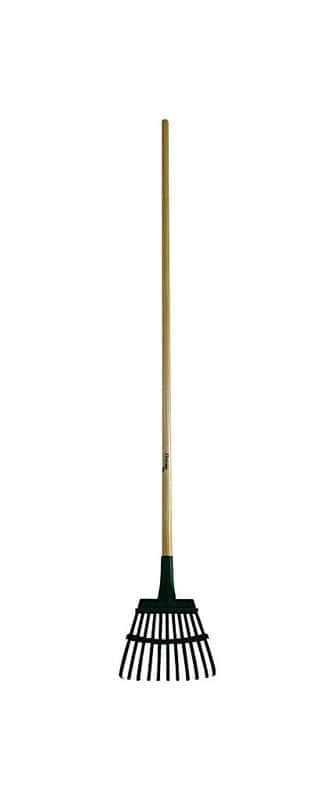  Flexrake 58 In. 11 Tine Steel Shrub Rake Wood Handle
