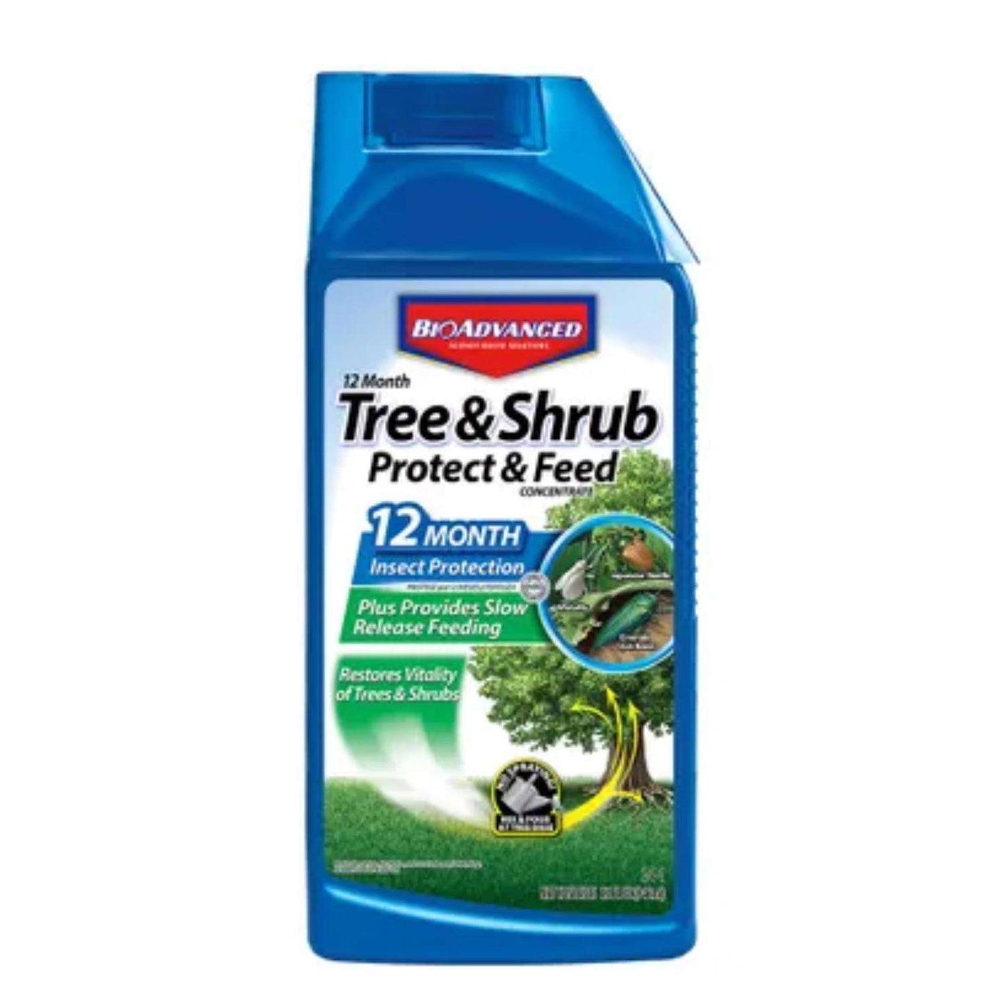  BioAdvanced Insect Control With Fertilizer Liquid Concentrate 32 Oz