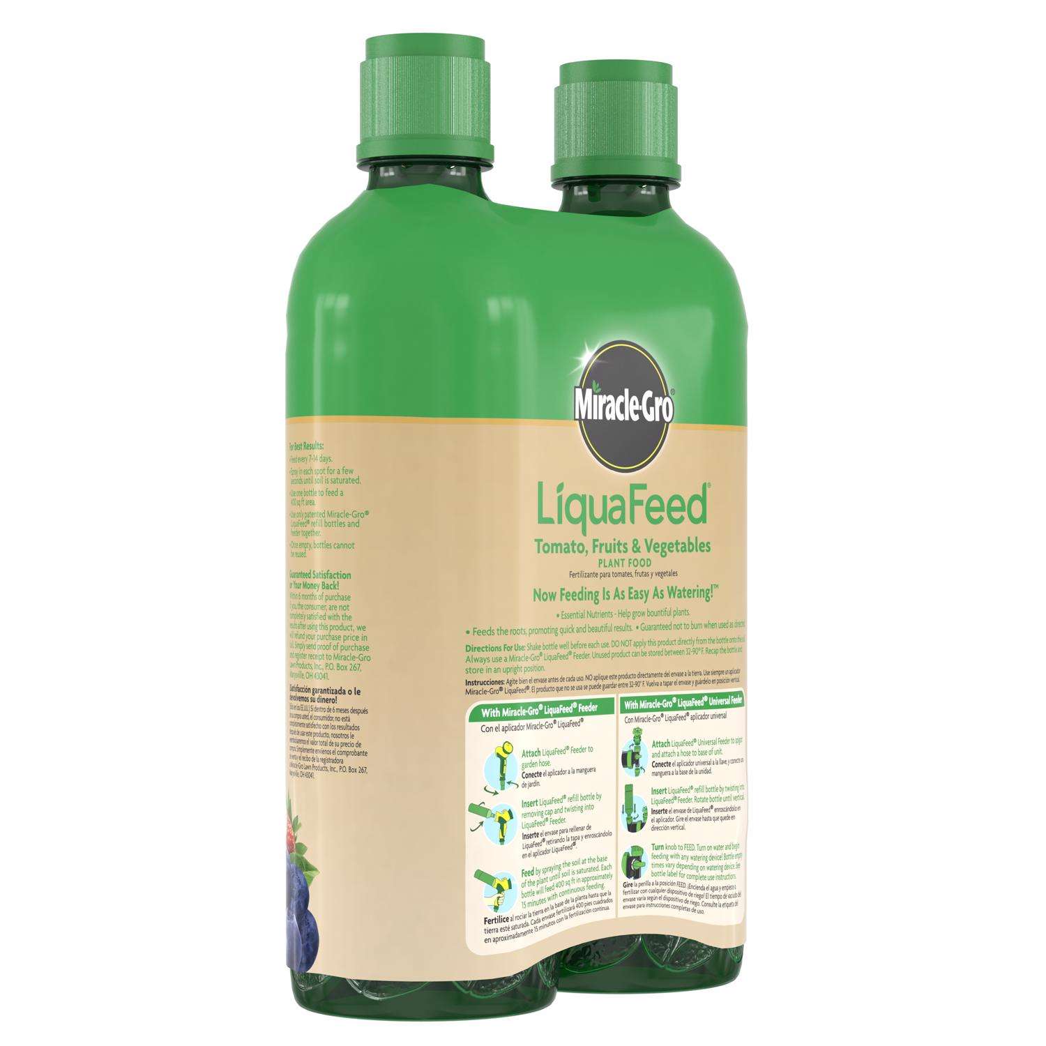  Miracle-Gro LiquaFeed Liquid Plant Food 16 Oz