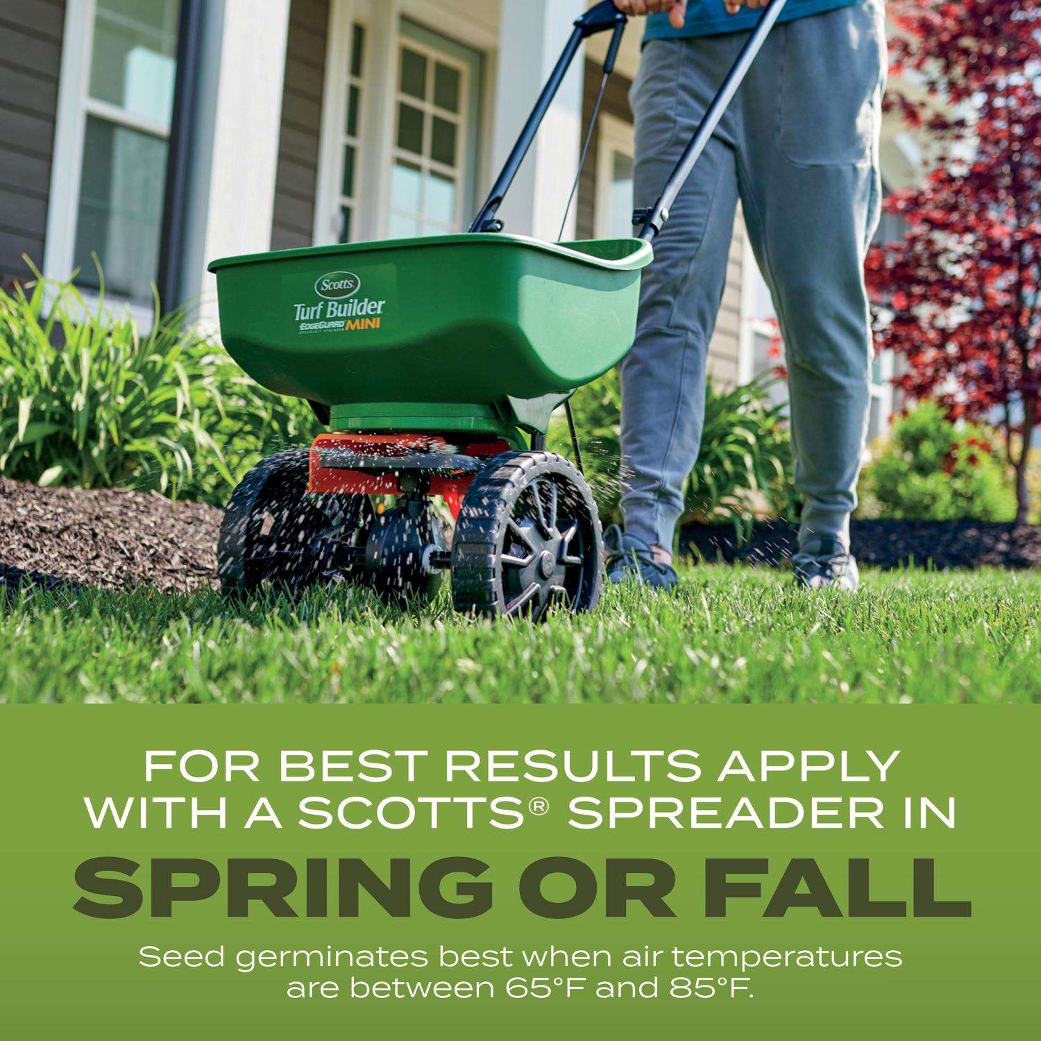  Scotts Turf Builder Tall Fescue Grass Sun Or Shade Fertilizer/Seed/Soil Improver 5.6 Lb