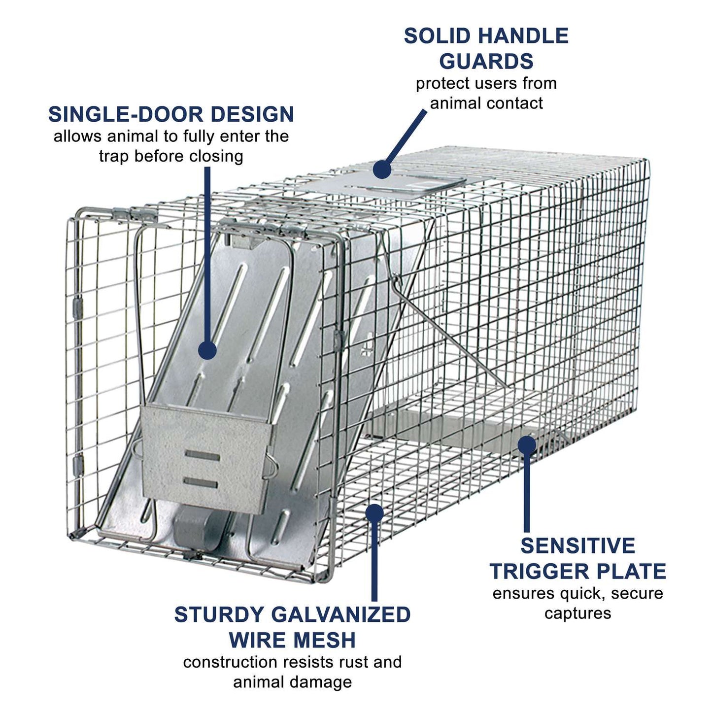  Havahart Large Live Catch Cage Trap For Cats And Raccoons 1 Pk