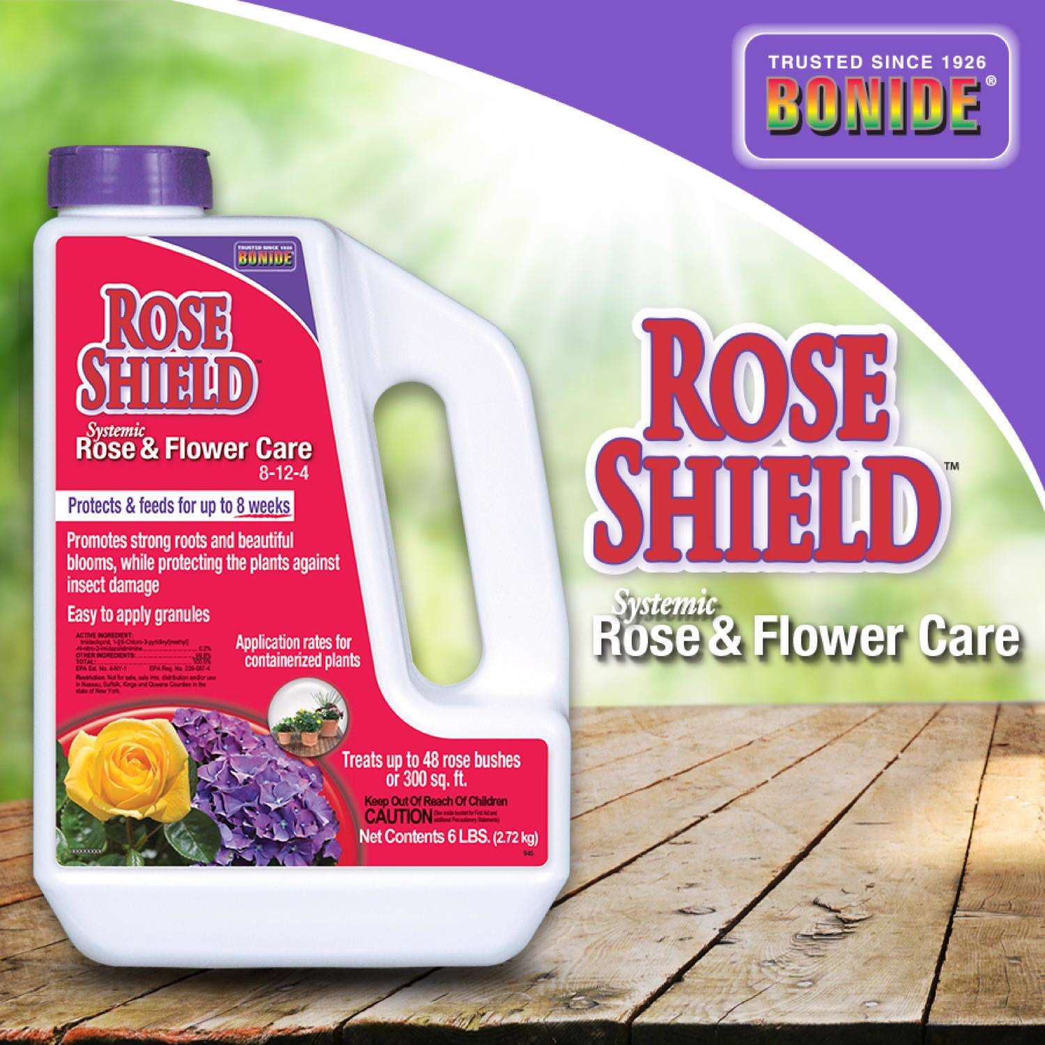  Bonide Rose Shield Systemic Insecticide Granules 6 Lb