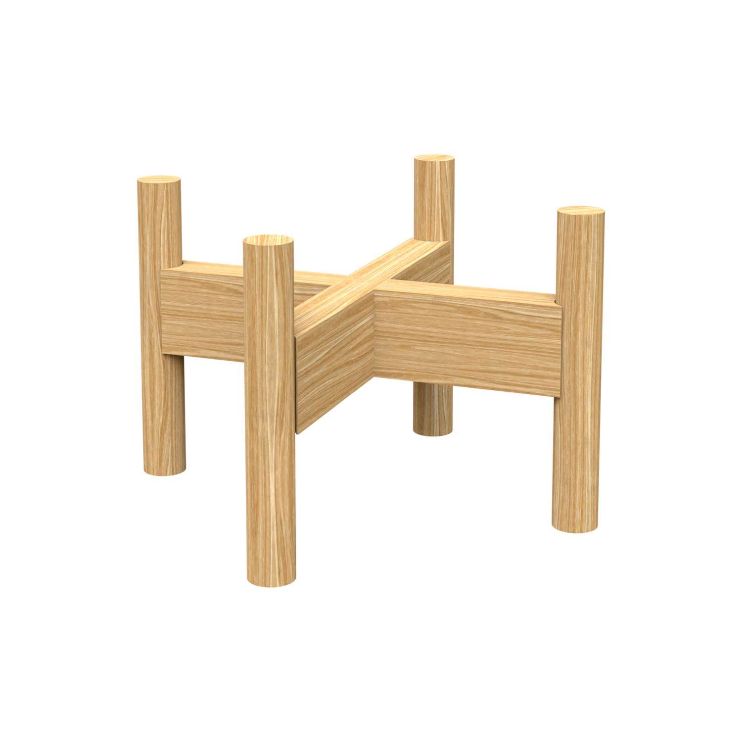  Panacea 8 In. H Assorted Wood Plant Stand