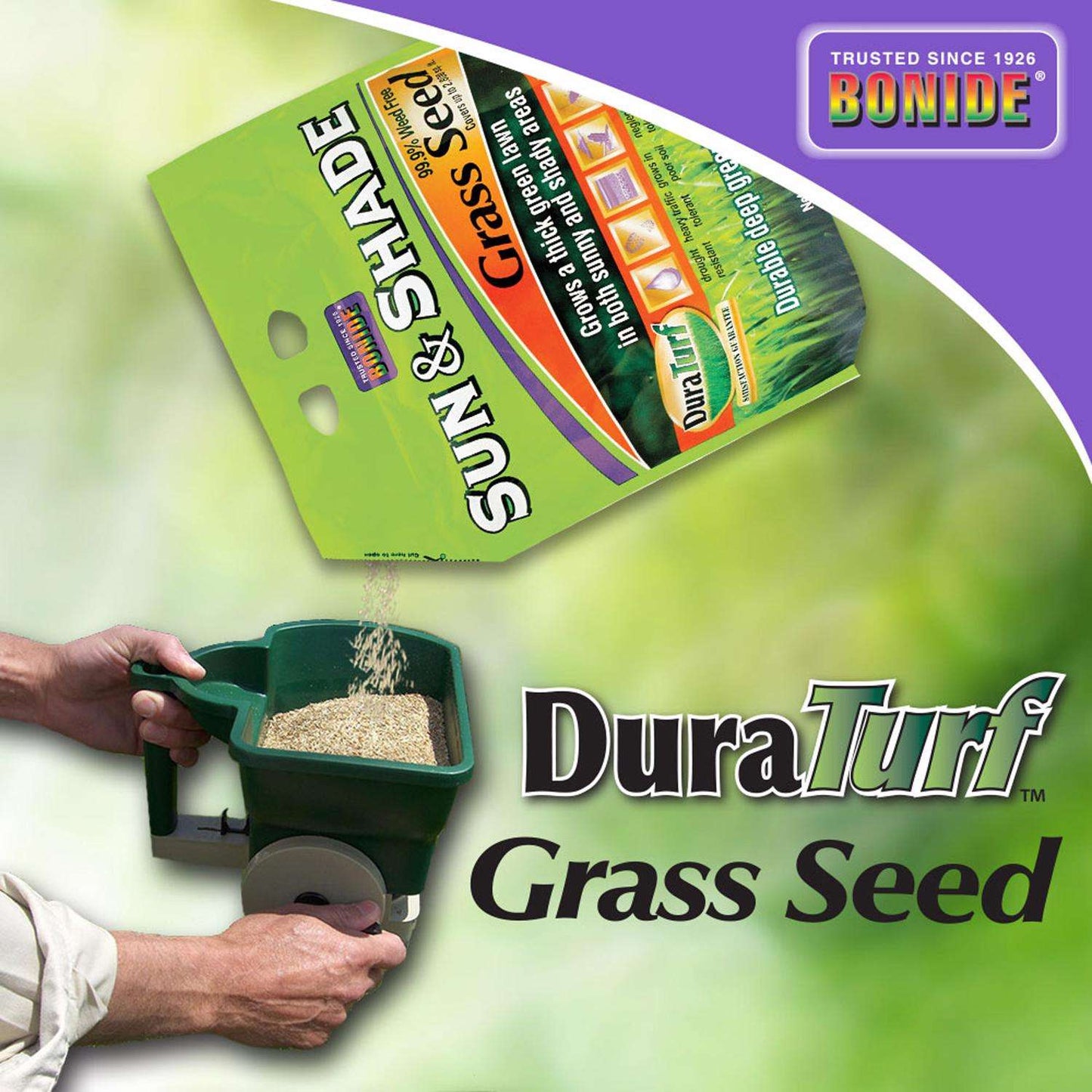  Bonide DuraTurf Mixed Sun Or Shade Grass Seed 7 Lb