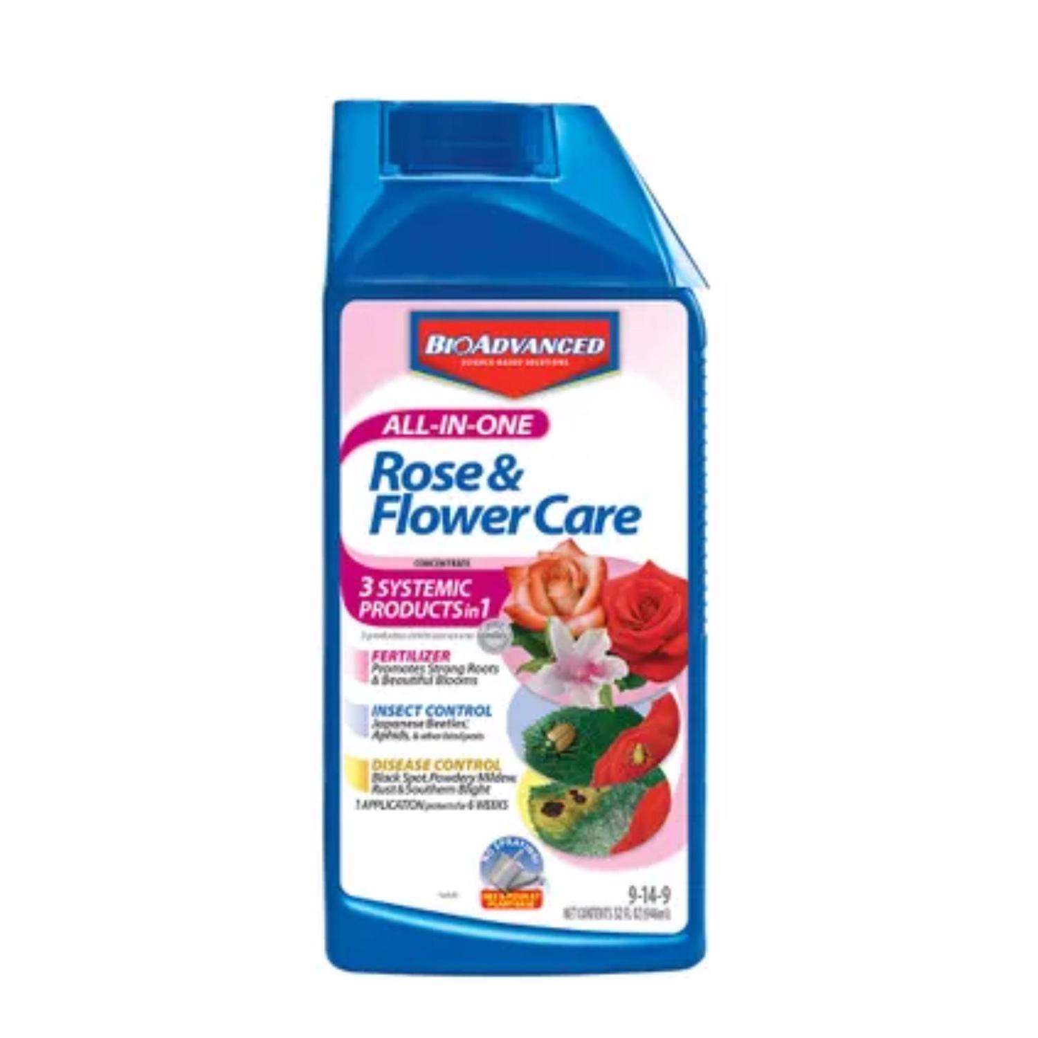  BioAdvanced 3 In 1 Garden Insect Spray Concentrate 32 Oz