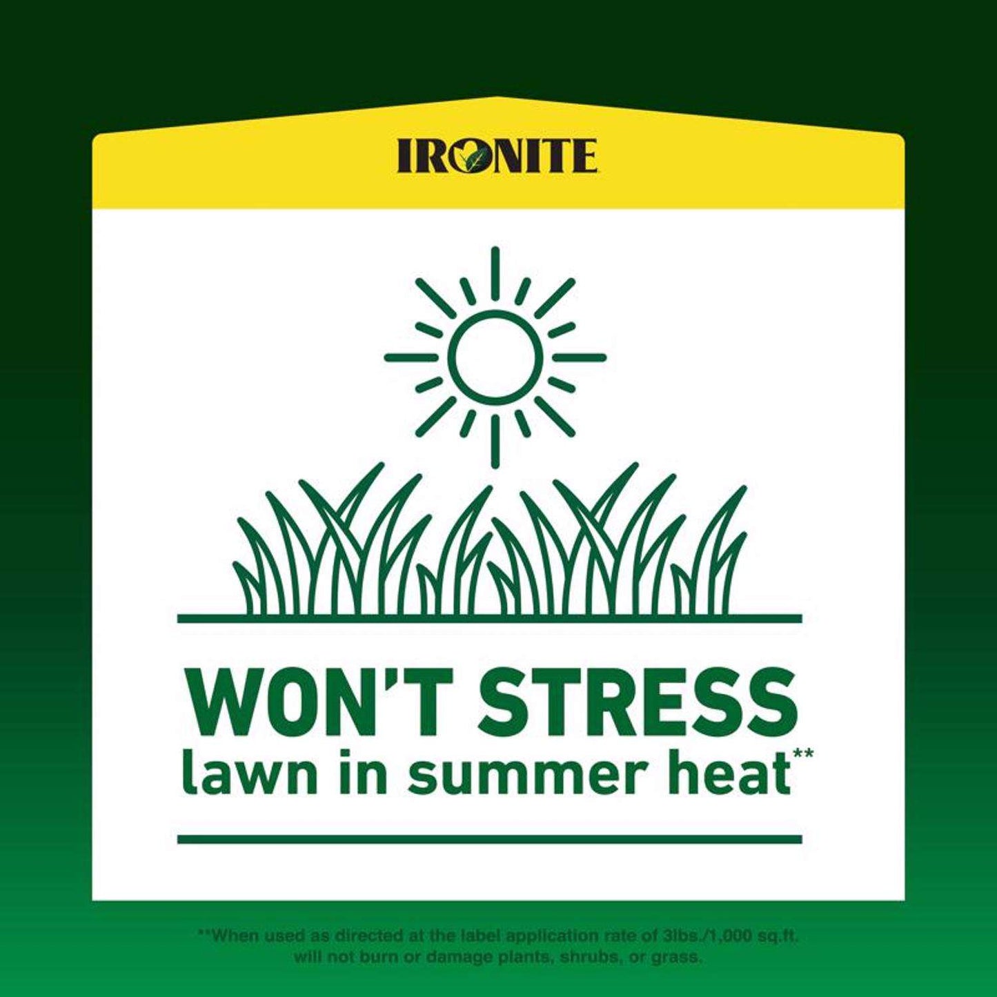  Pennington Ironite All-Purpose Lawn Fertilizer For All Grasses 10000 Sq Ft