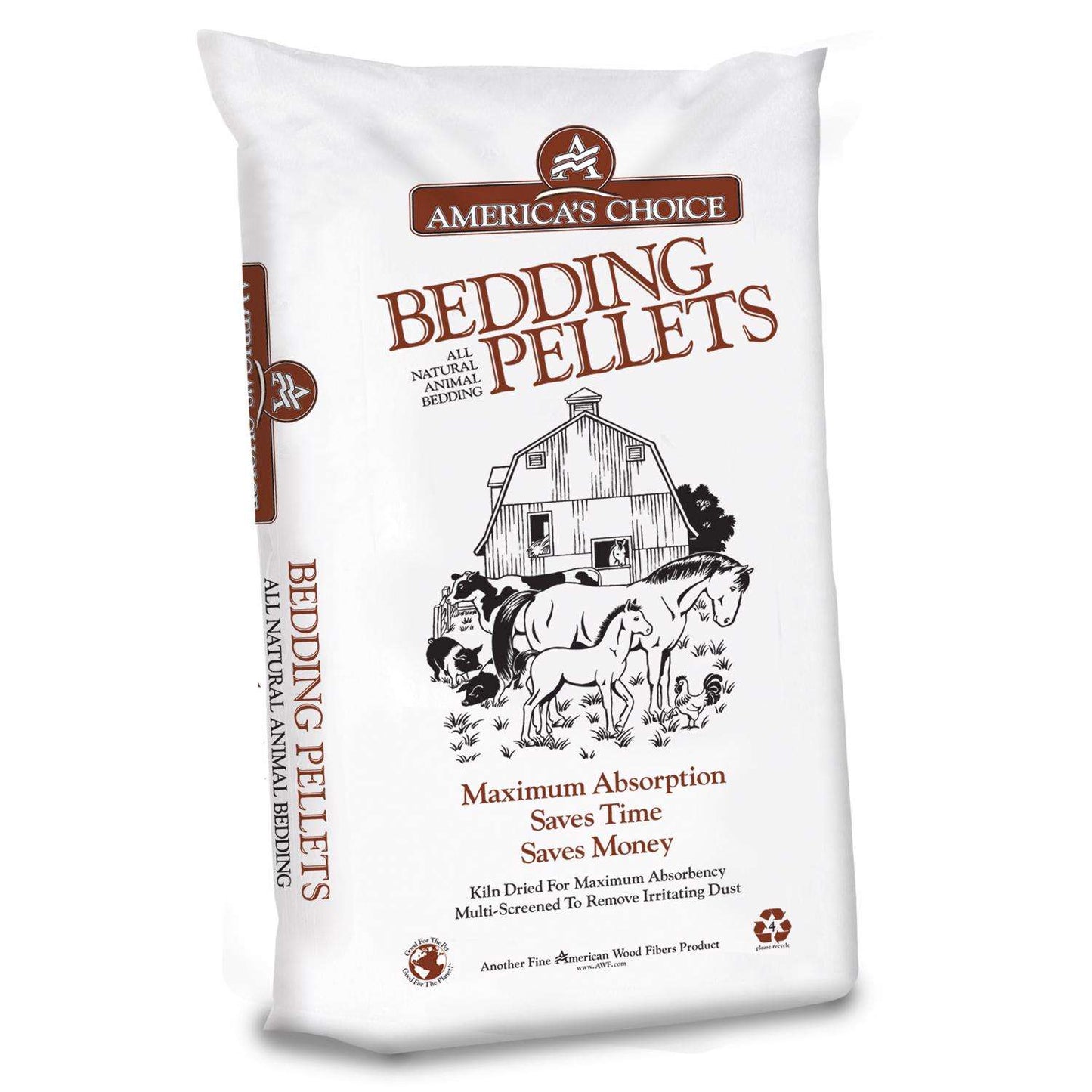  America's Choice Equine Pellets 1 Cu Ft Wood Animal Bedding