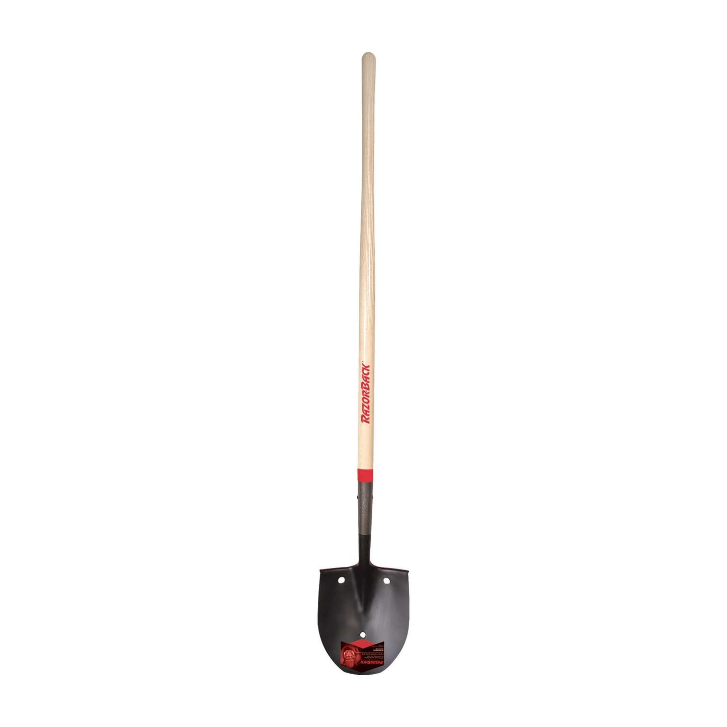  Razor-Back 58.63 In. Steel Round Rice Shovel Wood Handle