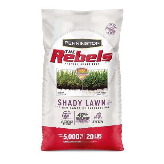  Pennington The Rebels Tall Fescue Grass Partial Shade/Sun Grass Seed 20 Lb