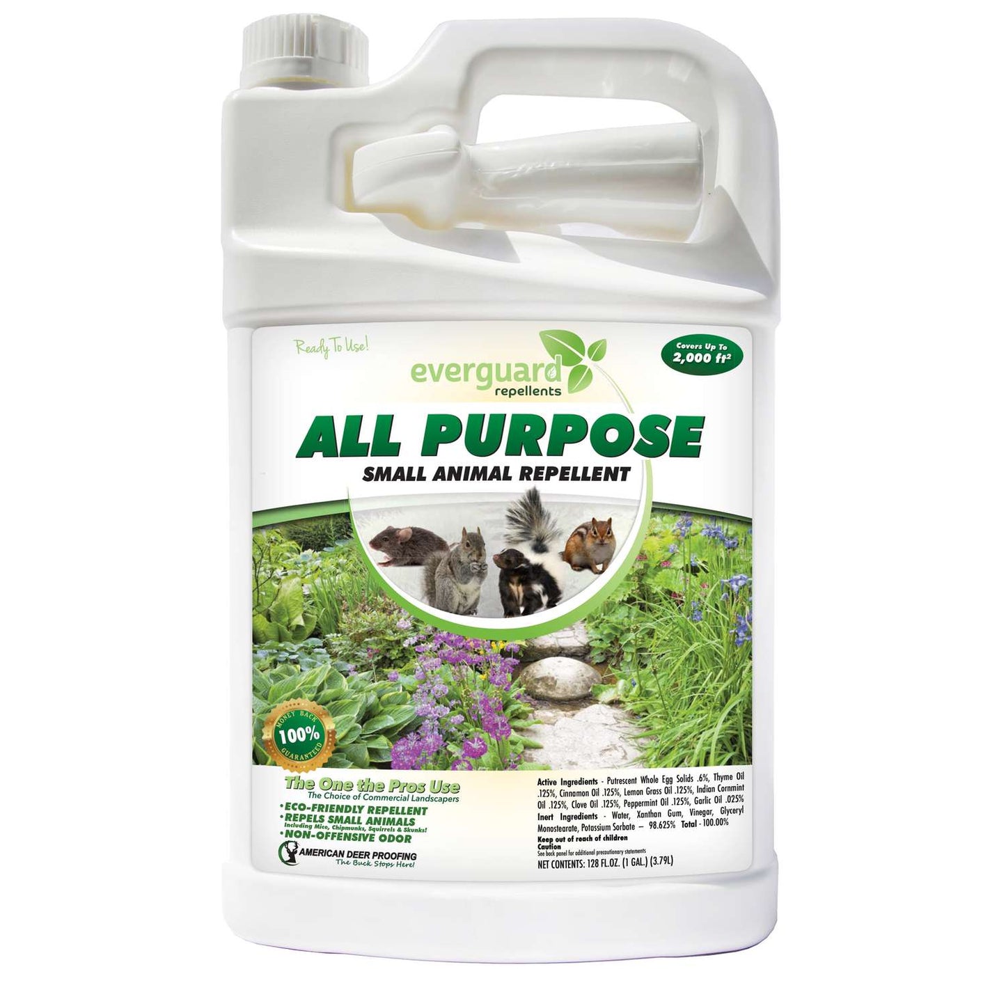  Everguard Repellents Animal Repellent Spray For Most Animal Types 1 Gal