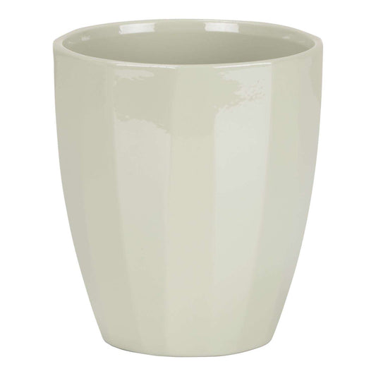 Scheurich Elegance 5 In. D Ceramic Flower Pot Green