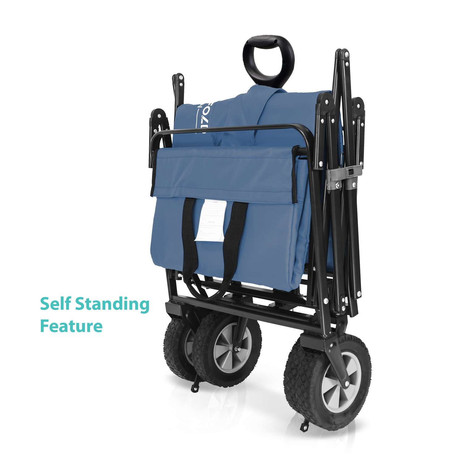  WonderFold Outdoor S-Series Polyester Fabric Folding Utility Wagon 150 Lb. Cap.